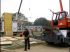 Arriv�e de la maison sur le site